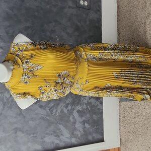 Nanette Lepore Golden Cypress Print Dress Sz 10 NEW